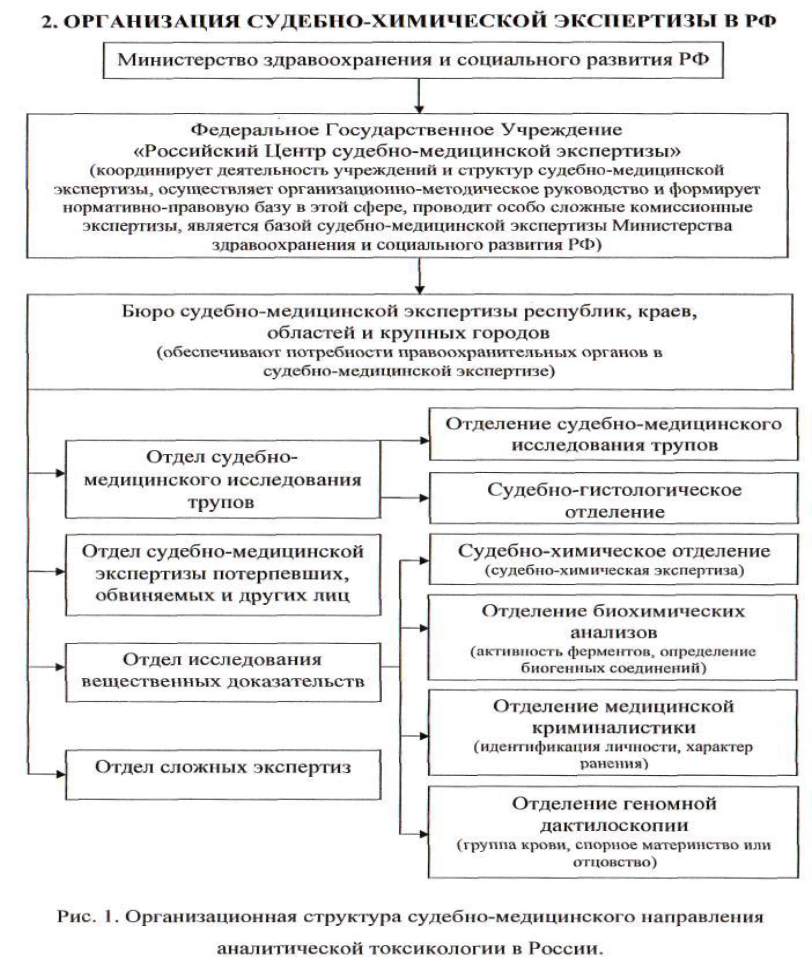 Схема экспертных учреждений министерства здравоохранения рф